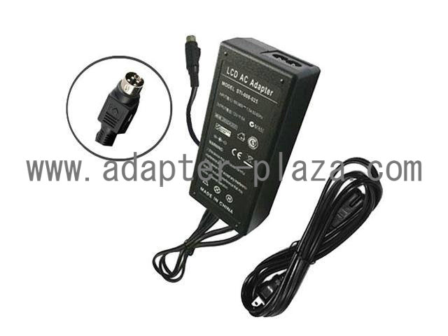 New ADP-50XB Monitor/Display 12V 5A Adapter 4-Pin for Wharfedale LCD-2010AF LCD2010AF